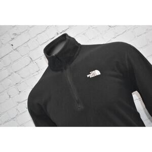 The North Face Fleece Sweater Pullover 1/4 Zip Men Size Large Camping Hiking